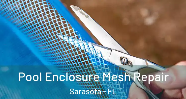 Pool Enclosure Mesh Repair Sarasota - FL